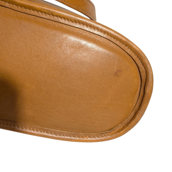 Vintage Coach Tribeca Large Shopper Tote 1998 Camel Leather Handbag Bag 9094 - Picture 12 of 16